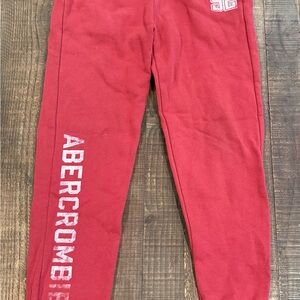 Abercrombie Kids Bold Red Sweatpants